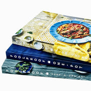 Set of three Foolproof Series cookbooks by Rebecca Woods and Alan Rosenthal, featuring slow cooker, one-pot, and veggie recipes.