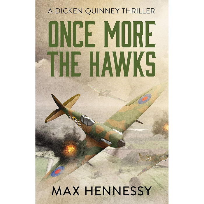 Max Hennessy RAF Trilogy 3 Books Collection Set (The Bright Blue Sky, The Challenging Heights and Once More the Hawks - The Book Bundle