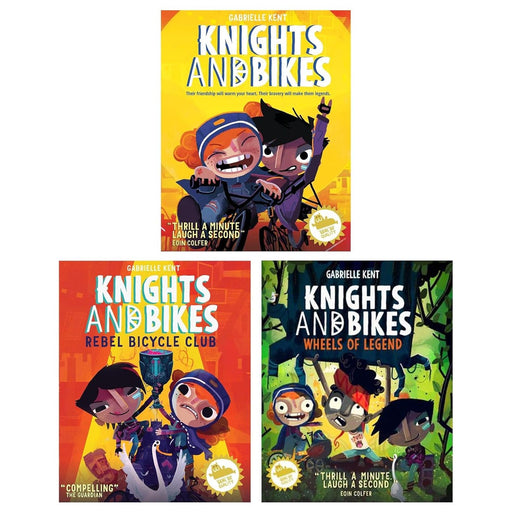 Knights & Bikes Series by Gabrielle Kent 3 Books Collection Set (Knights and Bikes) - The Book Bundle