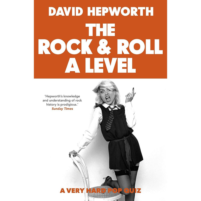 David Hepworth 3 books collection set including Rock & Roll A Level, Never a Dull Moment, and Uncommon People by Bantam Press