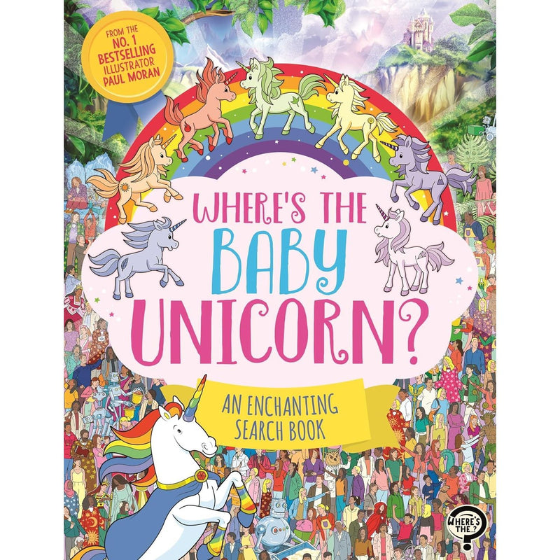 Where's the Unicorn? Search and Find 5 Books Collection Set - Ages 3-5 - Paperback