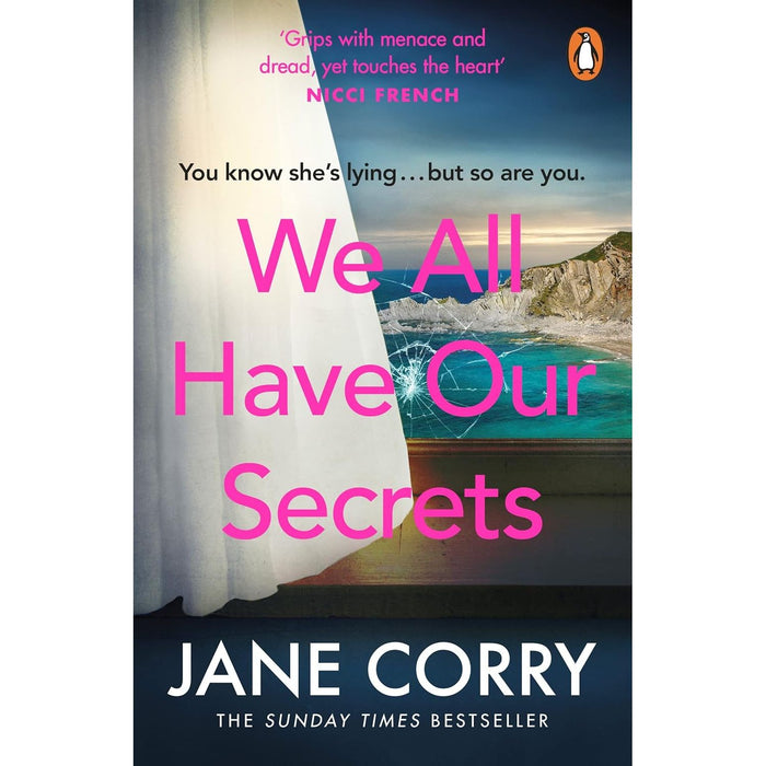 Jane Corry 4 Books Collection Set We All Have Our Secrets, Stranger in Room Six, I Looked Away, My Husband's Wife - The Book Bundle