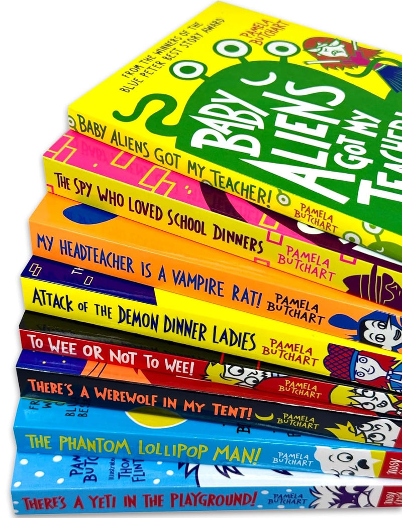 Baby Aliens Izzy and Friends 8 Books Collection Set by Pamela Butchart - Fiction - Paperback