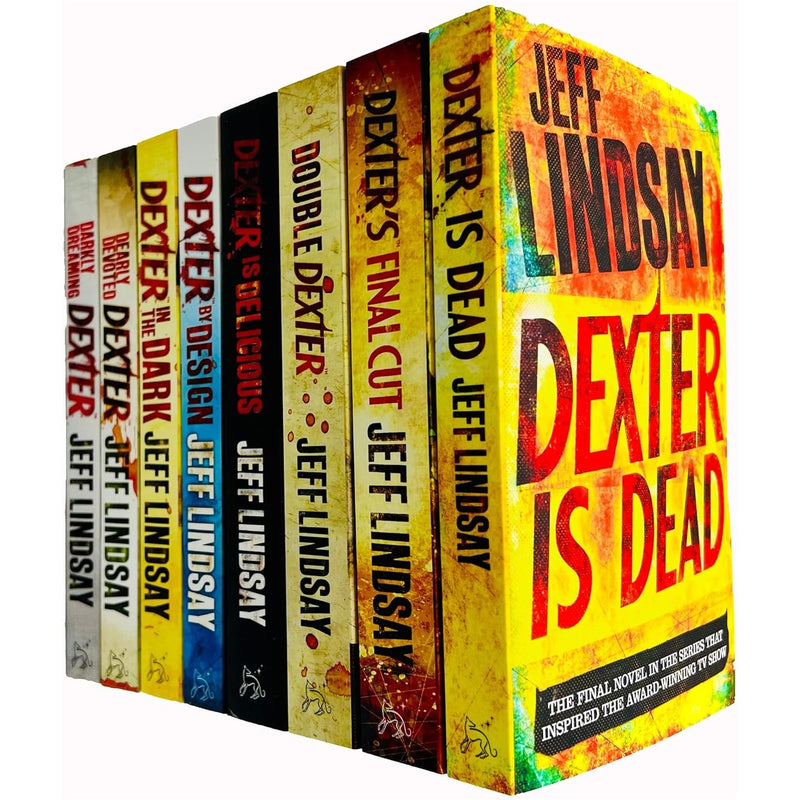 Dexter Series Books 1 - 8 Complete Collection Set by Jeff Lindsay - The Book Bundle
