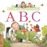 Percy the Park Keeper 7-book collection by Nick Butterworth in paperback, featuring colorful cover illustrations of Percy and friends.