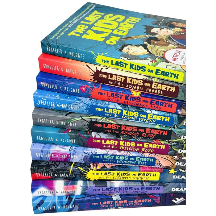 The Last Kids on Earth Series 10 Books Collection Set By Max Brallier - The Book Bundle