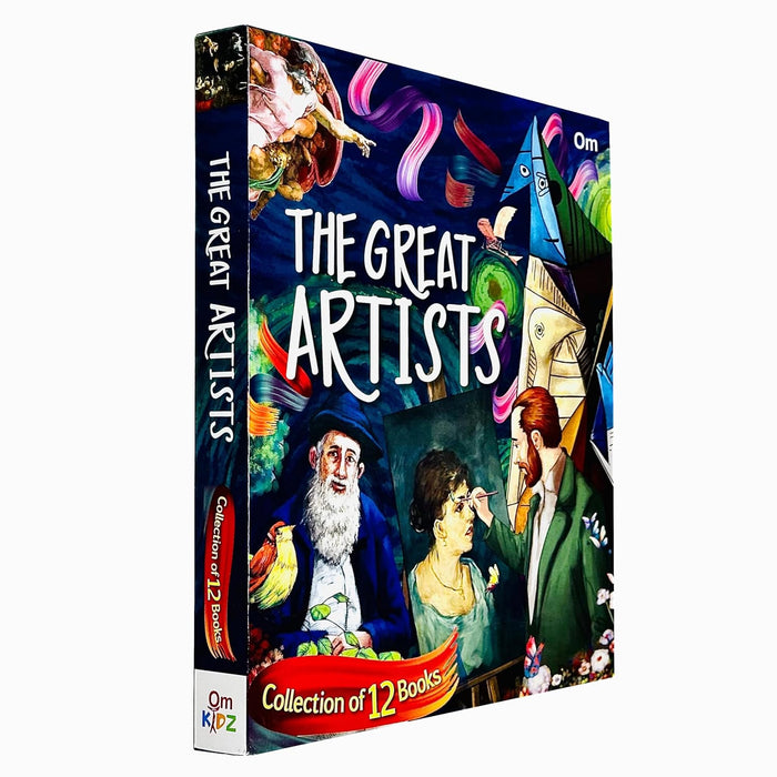 The Great Artist Pack 1 (Set of 12 Books) (Van Gogh, Picasso, Cezanne, Rembrandt) - The Book Bundle