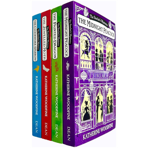Katherine Woodfine The Sinclair’s Mysteries 4 Books Collection Pack Set - The Book Bundle