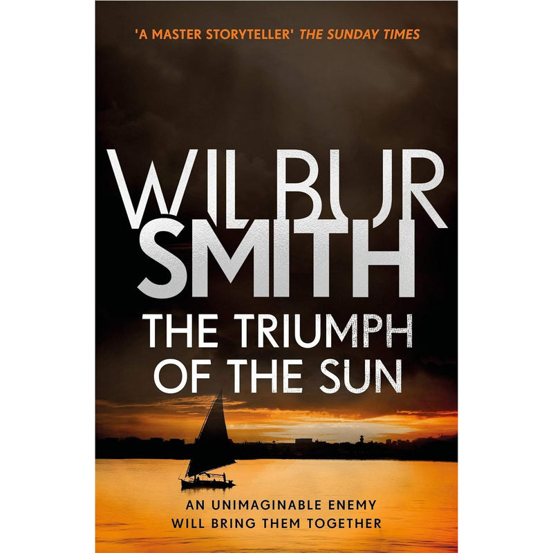 Zaffre Wilbur Smith Courtney Series 5 Books collection set featuring Blue Horizon, Triumph of the Sun, and Assegai.