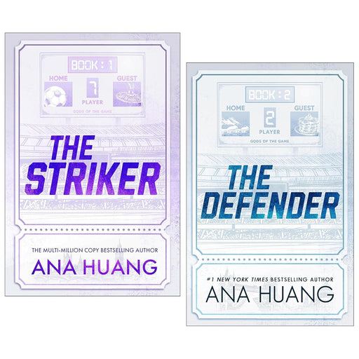 Gods of the Game Series by Ana Huang 2 Books Collection Set (The Striker & The Defender) - The Book Bundle