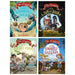 Jolley-Rogers Series 4 Books Collection Set (The Jolley-Rogers and the Ghostly Galleon, The Jolley-Roger and the Cave of Doom, Jolley-Roger the Monsters Gold and The Jolley-Rogers and the Pirate Piper) - The Book Bundle