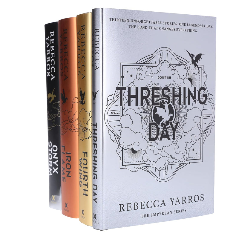 The Empyrean Series 4-book collection by Rebecca Yarros, fiction hardcover book set box