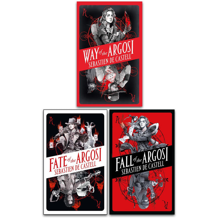 Sebastien De Castell Argosi Trilogy 3 Books Collection Set (Way of the Argosi, Fall of the Argosi, Fate of the Argosi) - The Book Bundle