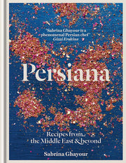Two hardcover books from Sabrina Ghayour's Bazaar & Persiana collection set, featuring vibrant covers and culinary photography.