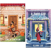 Cozyverse Series 2 books collection set by Emilia Emerson and Eliana Lee, seasonal cozy fiction paperbacks for autumn and winter.