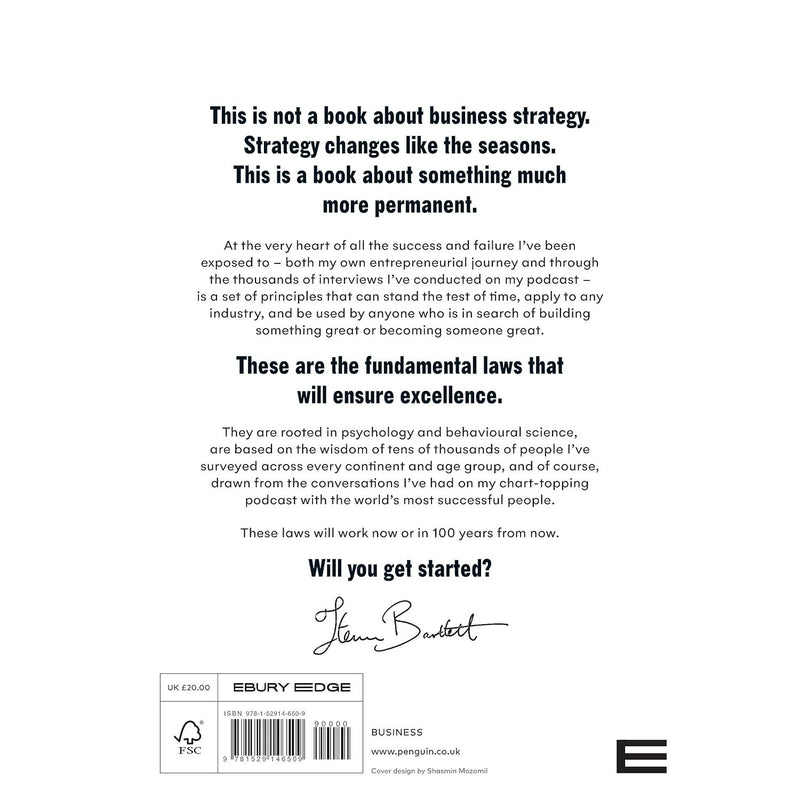 Paperback of The Diary of a CEO by Steven Bartlett, featuring the book cover with bold title and author’s name.