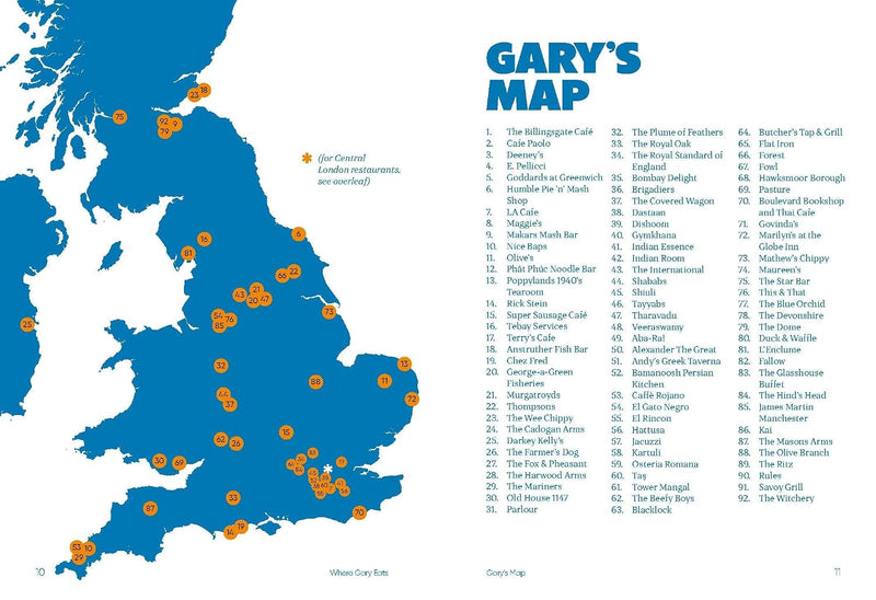 Where Gary Eats From Curryhouses To Steakhouses Budget To Blowout By Gary - Non Fiction - Paperback