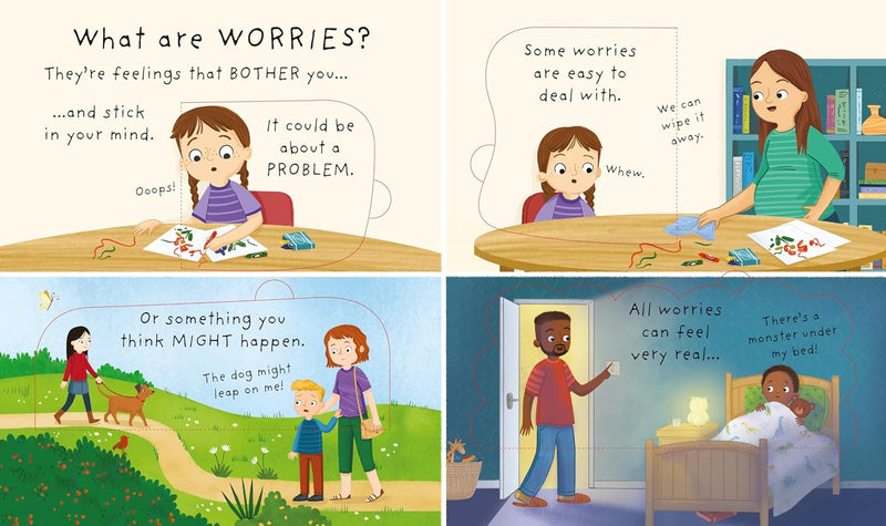 Very First Questions and Answers: Why Do I (Sometimes) Worry? by Katie Daynes - Fiction - Board Book