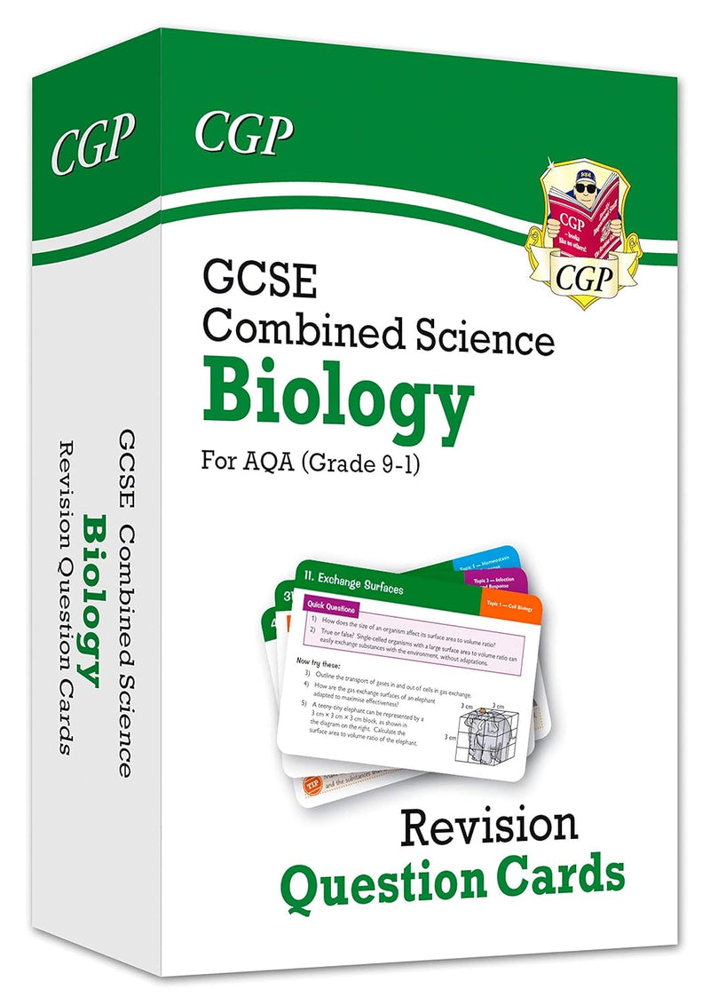 GCSE 9-1 Combined Science 3-book collection by CGP Books, paperback study guides