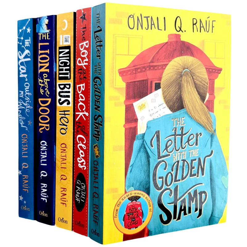 Onjali Q. Rauf Collection 5 Books Set (The Star Outside my Window, The Boy At the Back of the Class) - The Book Bundle