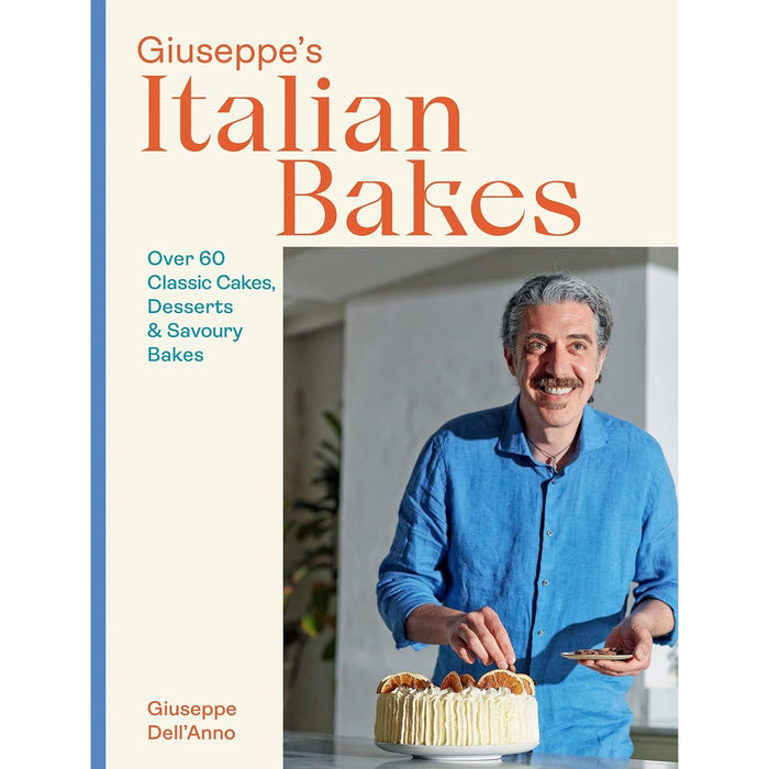 Baking with Kim-Joy(HB), Giuseppe's Italian Bakes(HB), Crazy For Cookies Brownies & Bars 3 Books Collection Set - The Book Bundle