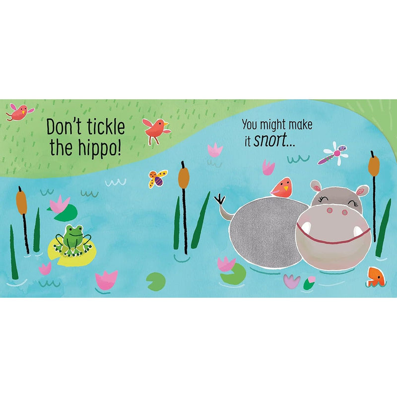 Don't Tickle the Hippo! (DON'T TICKLE Touchy Feely Sound Books) - The Book Bundle