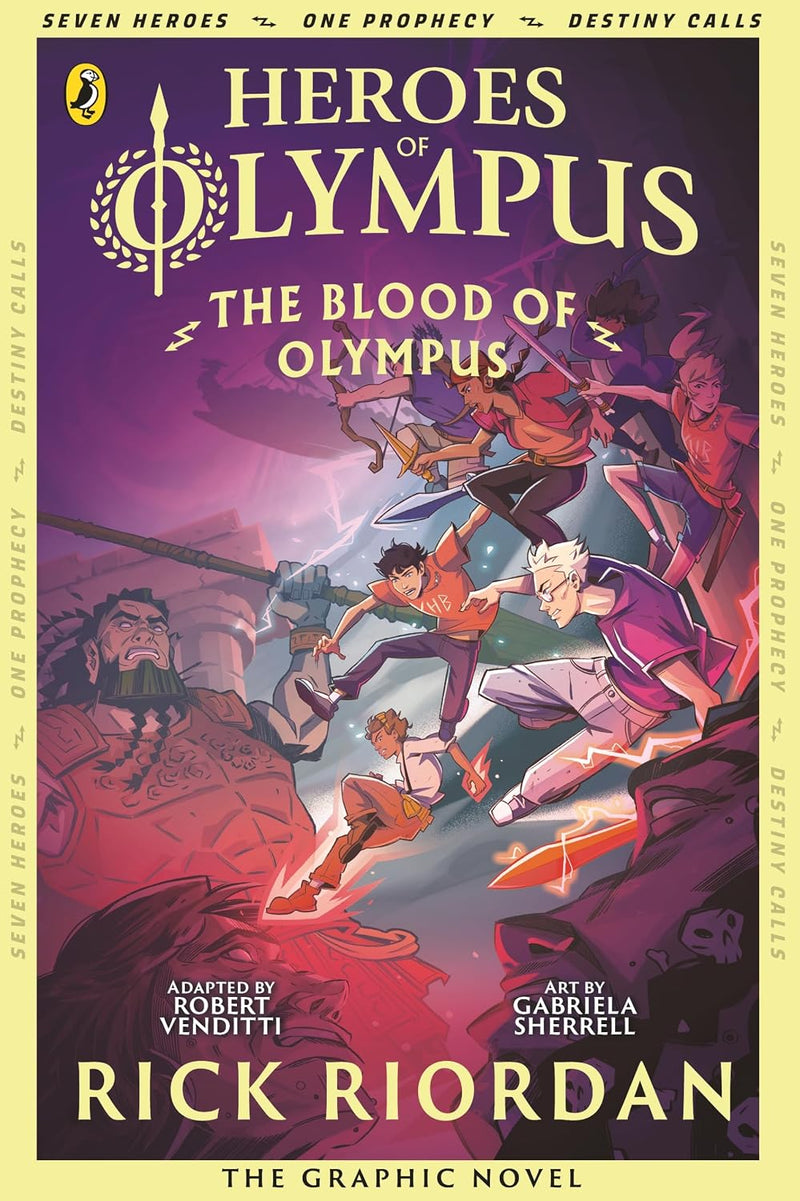 The Heroes Of Olympus 5 Books Collection Set By Rick Riordan - Young Adult - Paperback