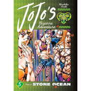 JoJo's Bizarre Adventure: Part 6 - Stone Ocean 5 Books Collection Set (Vol 1-5) - The Book Bundle