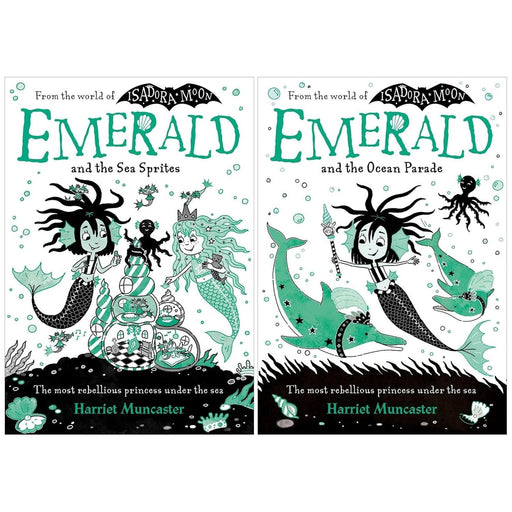 Emerald Series (World Of Isadora Moon) 2 Books Collection Set (Emerald and the Ocean Parade) - The Book Bundle