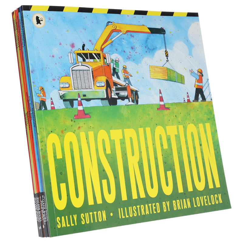 Construction Crew Series 8 Picture Books Collection Set By Sally Sutton - Fiction - Paperback
