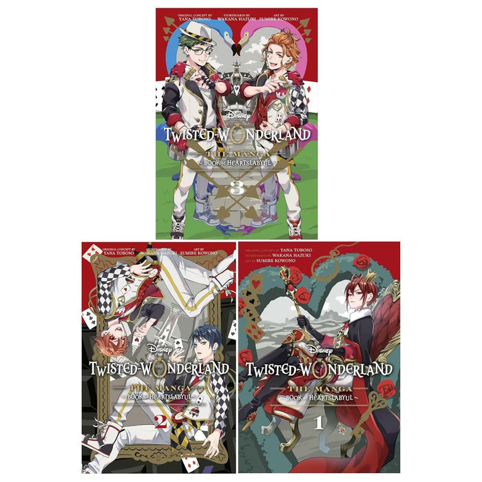Disney Twisted-Wonderland 3 Books Collection Set (Volumes 1-3) - The Book Bundle