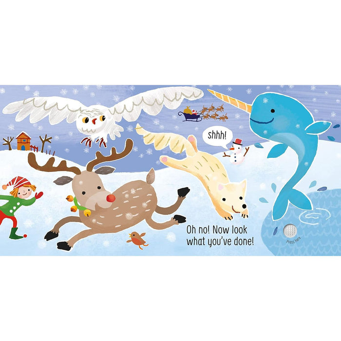 Don't Tickle the Reindeer! (DON'T TICKLE Touchy Feely Sound Books) - The Book Bundle