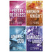 All Saints High Series (Book 1-4) by L. J. Shen 4 Books Collection Set (Pretty Reckless, Broken Knight, Angry God and Damaged Goods) - The Book Bundle