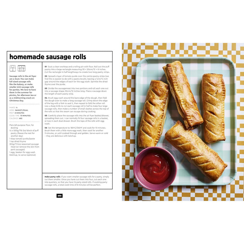 Air Fryer Easy Everyday: 140 Super-Simple, Delicious Recipes by Sam Milner & Dom Milner - The Book Bundle