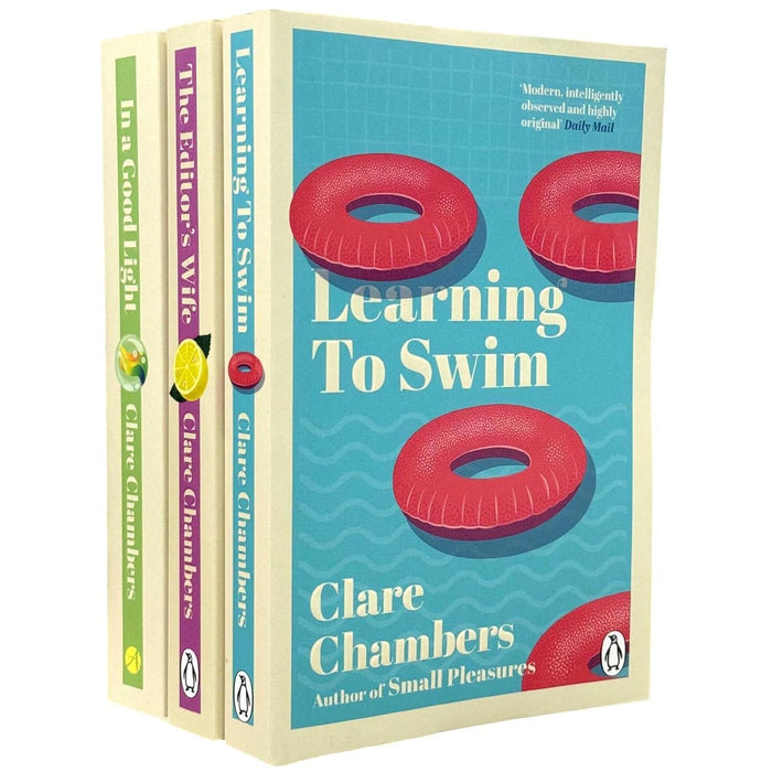 Clare Chambers 3 Books Collection Set (Learning to Swim, In a Good Light & The Editor's Wife) - The Book Bundle