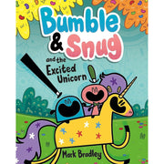 Set of five children's books by Mark Bradley, including Bumble and Snug, Angry Pirates, and Shy Ghost, published by Hodder Children's Books.