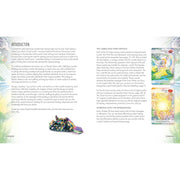 Elegant image of The Crystal Power Tarot 78-card deck by Jayne Wallace, featuring colorful tarot cards on a neutral background.