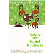 Set of five Toshikazu Kawaguchi "Before The Coffee Gets Cold" books from the Picador collection, stacked with colorful covers.