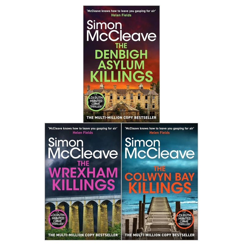 DI Ruth Hunter Series 3 Books Collection Set By Simon McCleave(Books 15-17)  - Fiction - Paperback
