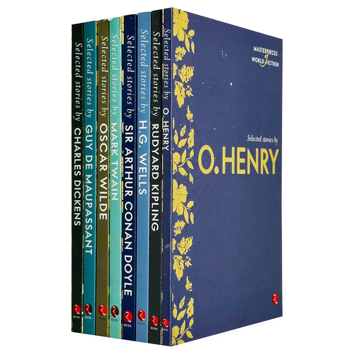 Masterpieces of World Fiction Series 1: 8 Books Collection Set (Selected Stories ) - The Book Bundle