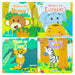 Where's the Monkey? and friends 4 books box set (Where's the monkey, Elephant, Tiger, Zebra) - The Book Bundle