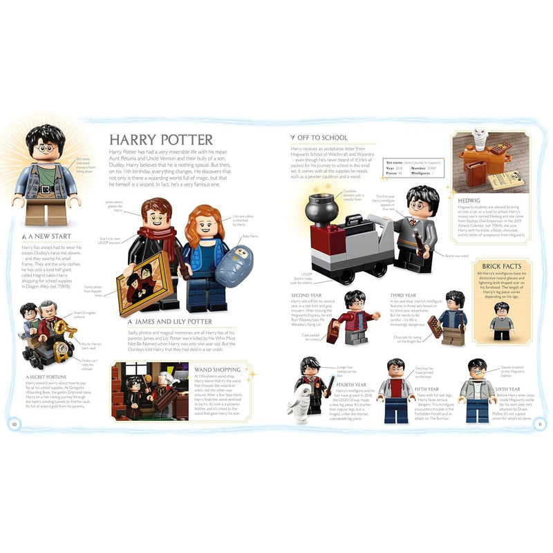 LEGO Harry Potter Visual Dictionary: With Exclusive Minifigure - The Book Bundle