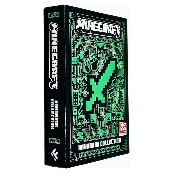 Minecraft Ook Collection All New Official Minecraft Combat Handbook 4 Books Collection Set By ...