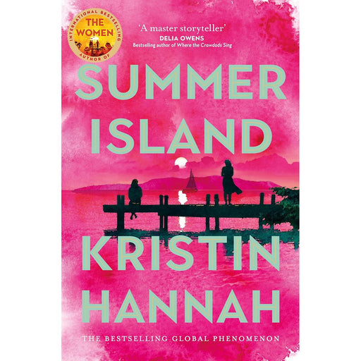 Cover image of the novel Summer Island by Kristin Hannah, featuring a serene island scene with warm, inviting colors.