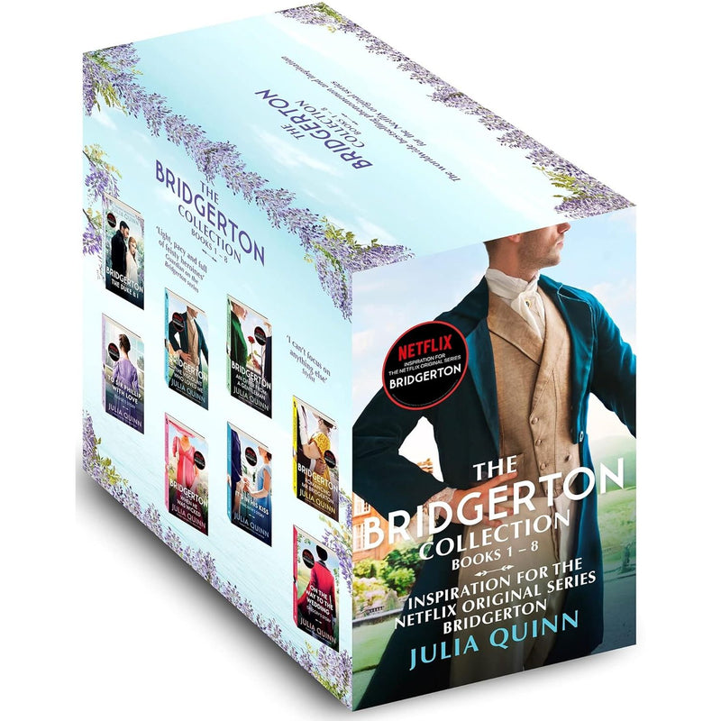 The Bridgerton Collection Books 1- 8 Box Set (Viscount Who Loved Me, When He Was Wicked) - The Book Bundle