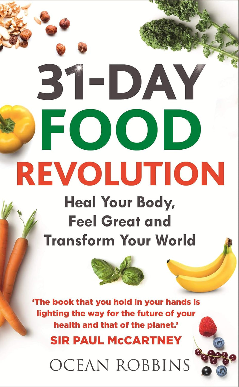 31-Day Food Revolution by Ocean Robbins - Non Fiction Diet & Nutrition Guide - Paperback