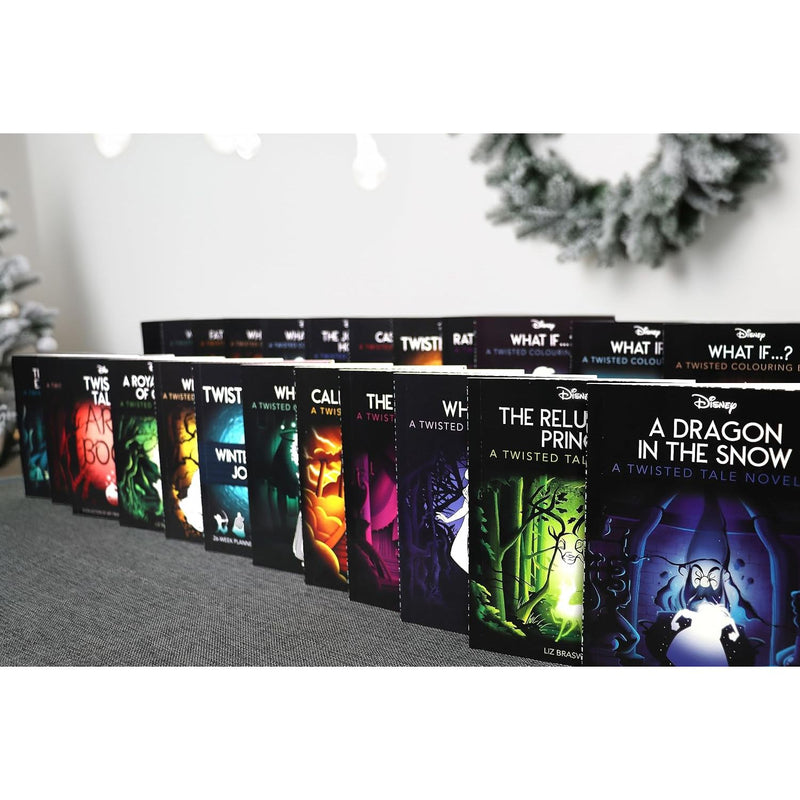 Walt Disney Twisted Tales Advent Calendar Collection Set in premium gift format for autumn-themed reading