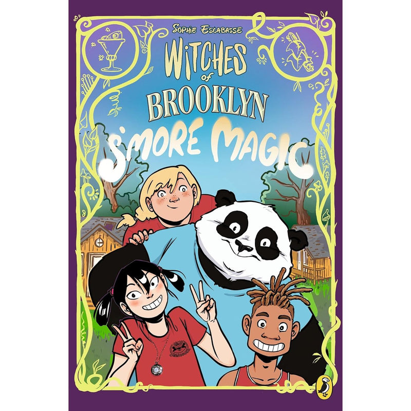 Witches of Brooklyn 5-book collection set by Sophie Escabasse, paperback fiction books featuring magical themes and illustrations.