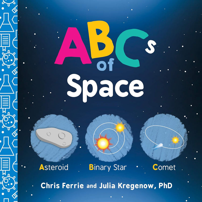 Set of four Baby University ABC's alphabet board books for toddlers by Chris Ferrie, featuring colorful educational illustrations.