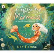 Lucy Fleming 3-book collection set featuring Oak, the Littlest Leaf Girl, Ella's Night Lights, and Lily the Pond Mermaid by Walker Books.